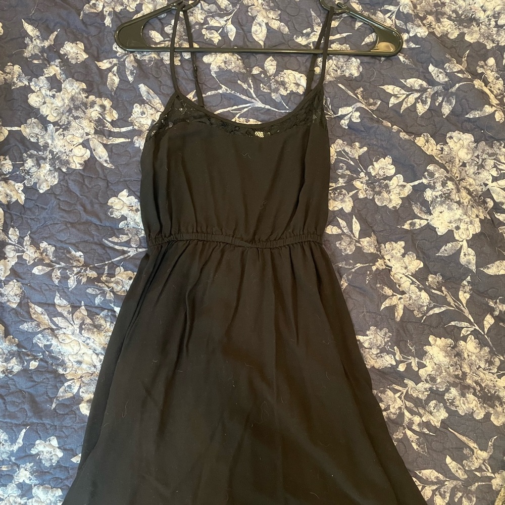 Casual Black Summer Dress